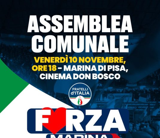 Massima vicinanza alla popolazione di Marina. Convochiamo qui l’assemblea di Fratelli d’Italia