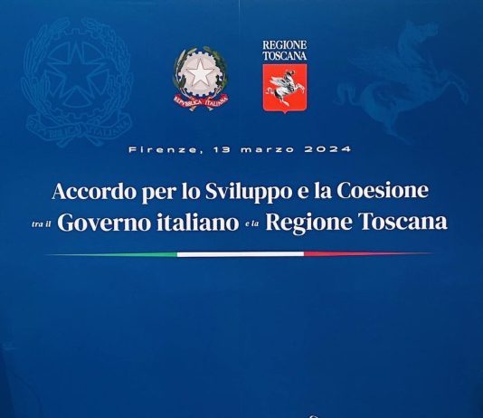 Giani ha rischiato di far perdere alla Regione centinaia di milioni di euro firma fondo sviluppo coesione meloni giani