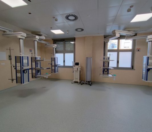 Area del biocontenimento ospedale cisanello pisa diego petrucci fratelli d'italiapisa o