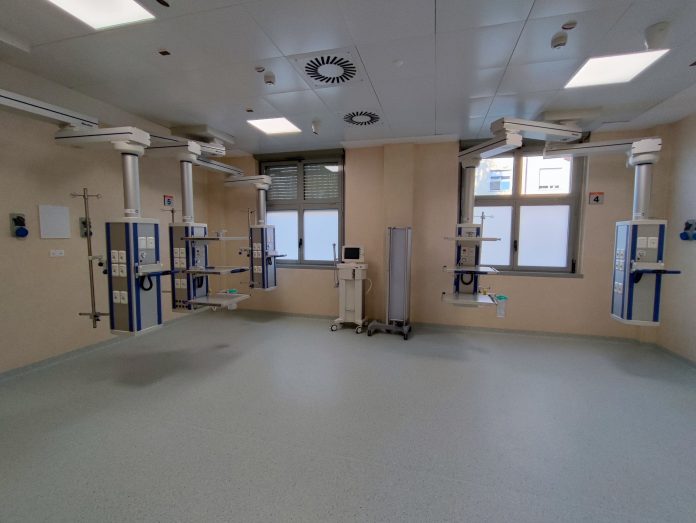 Area del biocontenimento ospedale cisanello pisa diego petrucci fratelli d'italiapisa o