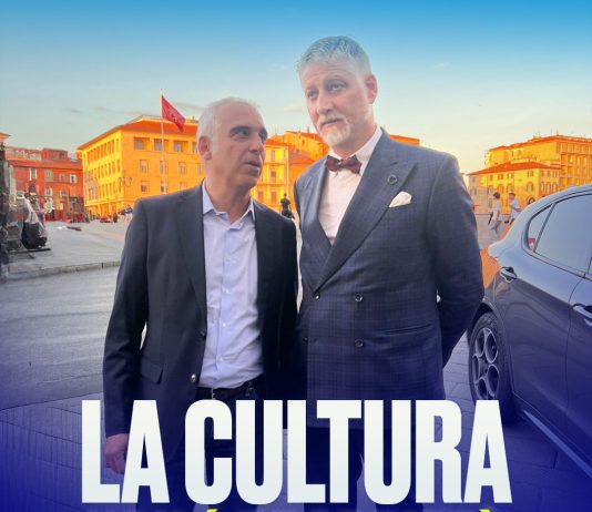 La cultura non è di proprietà della sinistra, è di tutti ministro cultura Giuli diego petrucci consigliere regionale fratelli d'italia