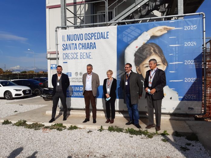 fotodigruppo diego petrucci fratelli d'italia consigliere regionale toscana ospedale cisanello santa chiara pisal