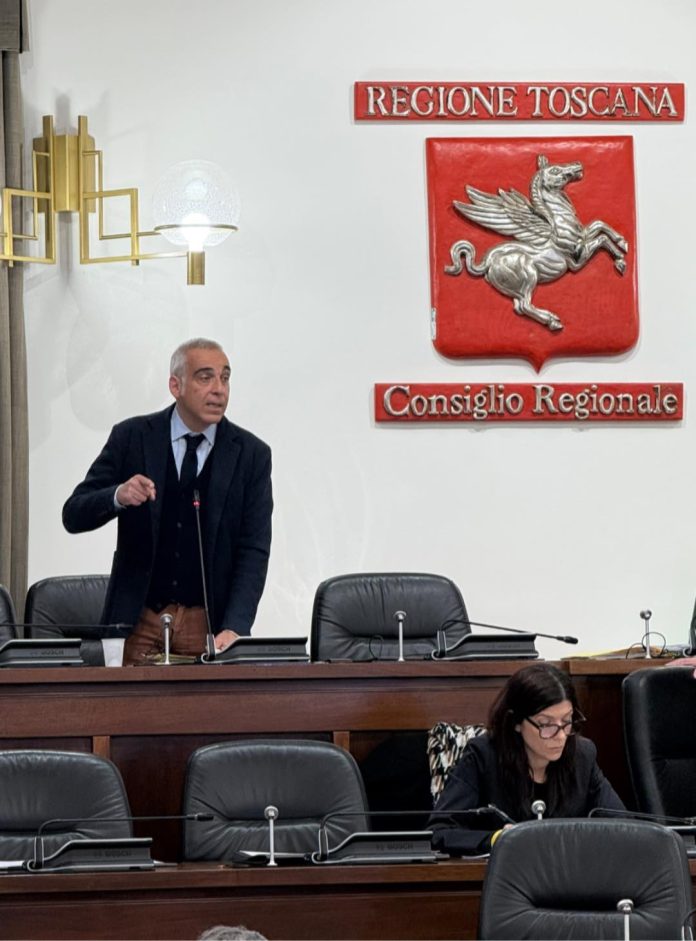 diego petrucci vicepresidente del consiglio regionale della toscana sanita variazione bilancio