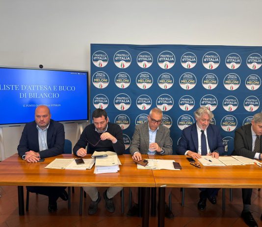 fratelli d'italia toscana diego petrucci liste di attesa