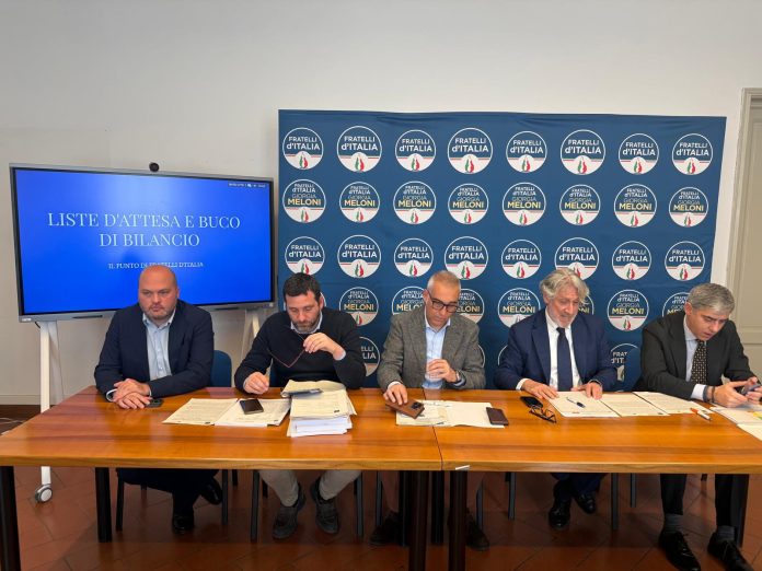 fratelli d'italia toscana diego petrucci liste di attesa