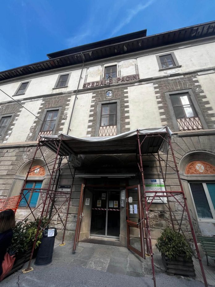 815799039_122263651232303967_6353645292272169701_n ospedale pacini diego petrucci fratelli d'italia vicepresidente del consiglio alessandro tomasi alessandro capecchi