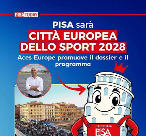 Un orgoglio Pisa Città europea dello Sport 2028. Può essere un trampolino di lancio per la candidatura della Toscana alle Olimpiadi 2040